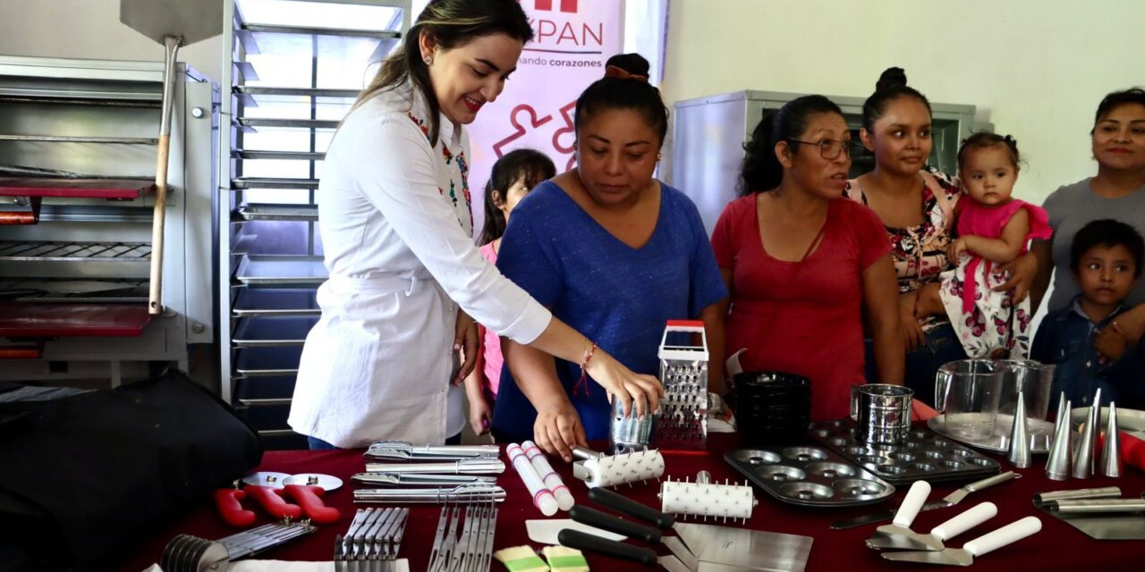DIF Tuxpan impulsa el emprendimiento y el autoempleo comunitario