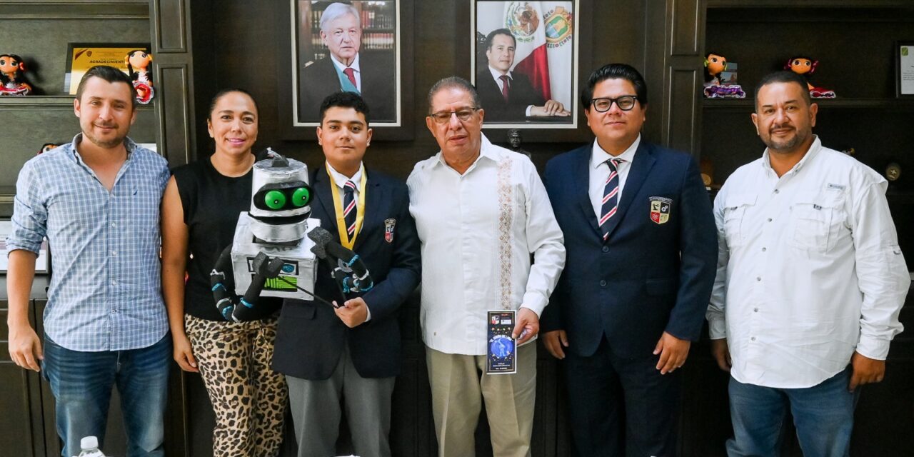 Estudiante Tuxpeño triunfa en Chile y gana oro para México en el Concurso Iberoamericano de Proyectos Estudiantiles de Ciencia y Tecnología INFOMATRIX