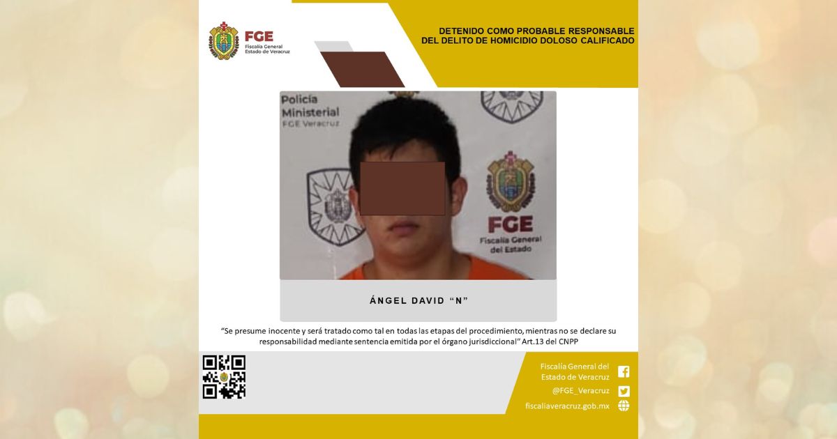 Detienen a sujeto en Misantla por el delito de homicidio doloso