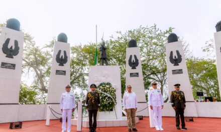 Tuxpan conmemoró el 177 Aniversario de la gesta heroica de los Niños Héroes de Chapultepec