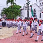 Tuxpan: Participa primaria Antonia Nava en Lunes Cívico conmemorativo por el Aniversario de la Gesta Heroica de los Niños Héroes de Chapultepec