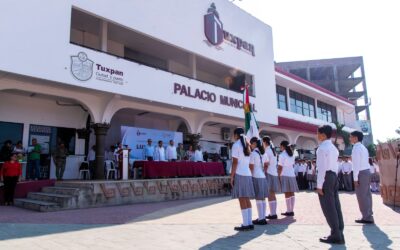 Tuxpan: Realizan Lunes Cívico por el Día Mundial de la Alimentación