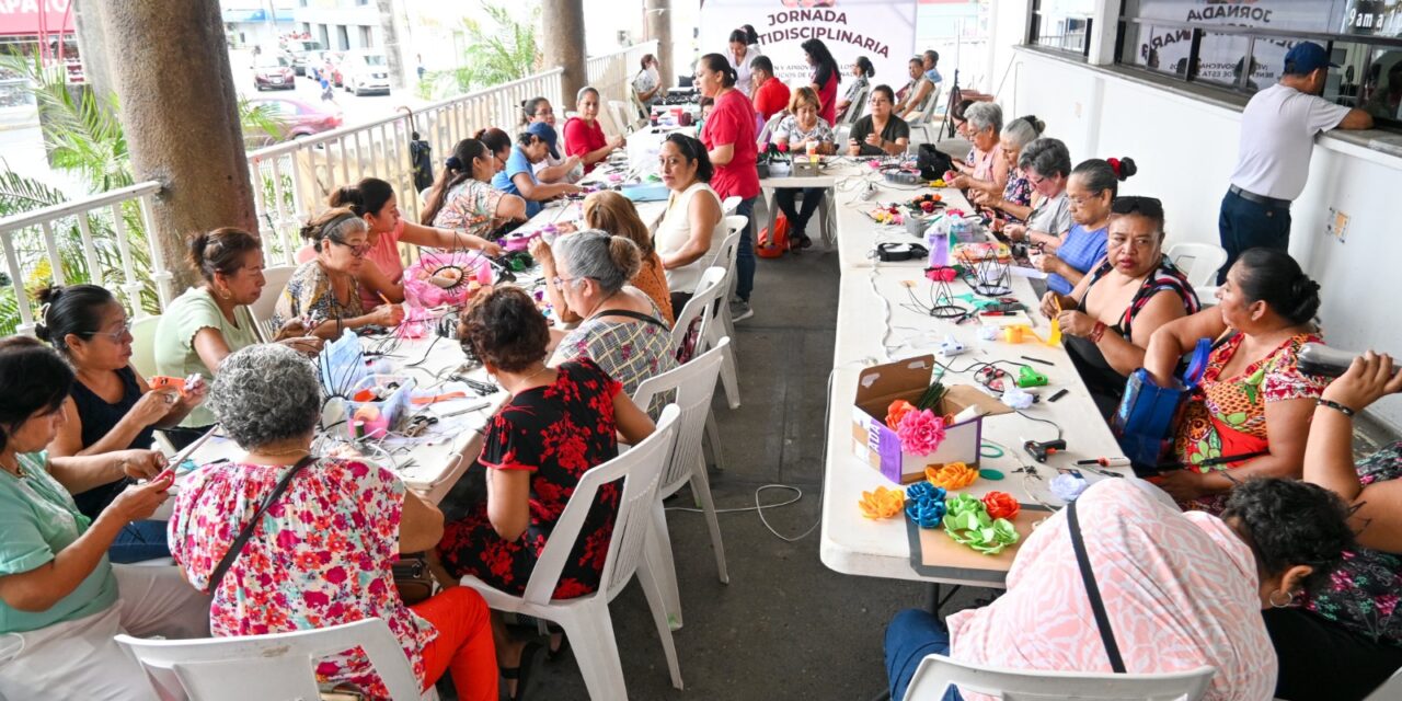 Tuxpan: Se mejora la salud de la población y se impulsan emprendimientos a través de la Jornada de Salud Multidiciplinaria