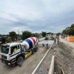 Mejoran infraestructura vía sobre la carretera federal 127 en Álamo 