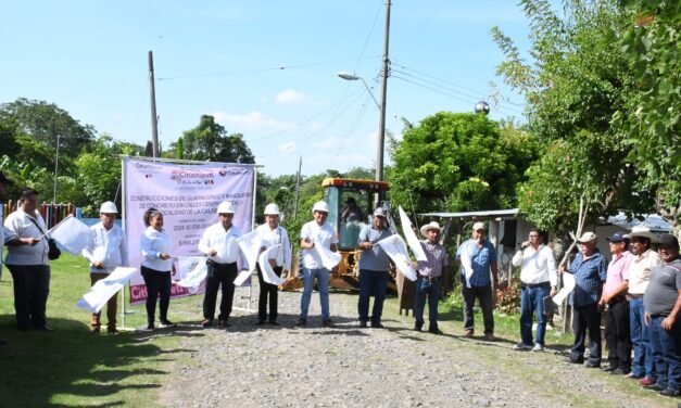 Citlaltépetl: Guarniciones y Banquetas para la comunidad “La Calabaza”