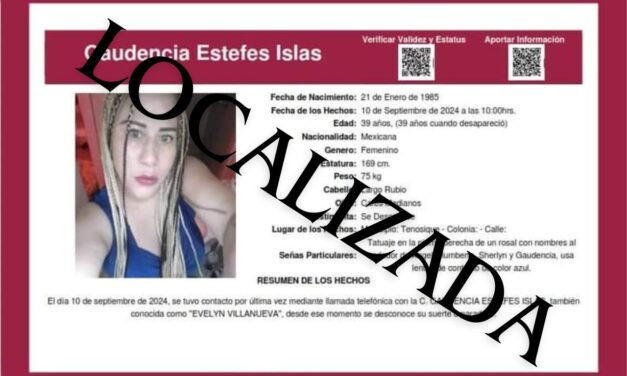 Álamo: ¡Gaudencia es localizada con vida!