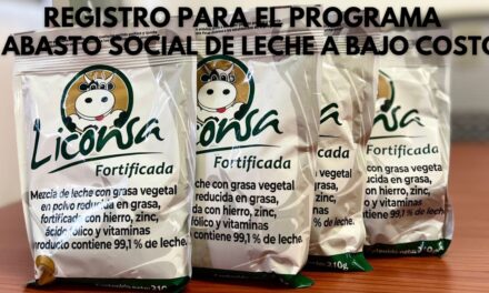 Tuxpan: Familias podrán registrarse este miércoles en el Programa de Abasto Social de Leche a bajo costo