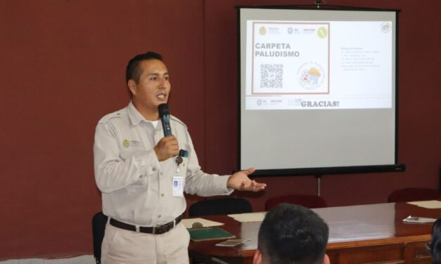 Capacitación contra el Dengue y Paludismo en Chinampa de Gorostiza 