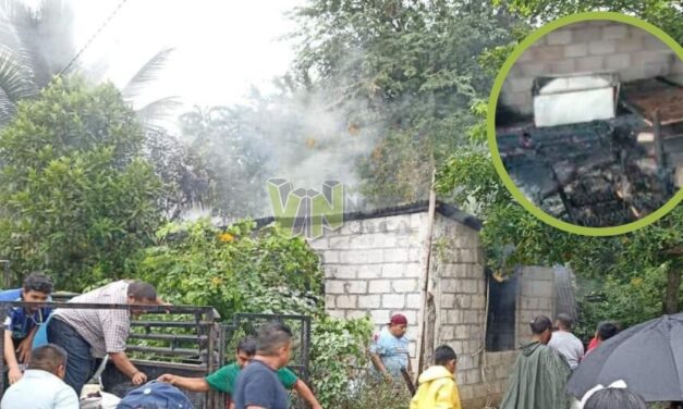 Séptimo incendio en “La Camelia”: Fuego consume vivienda en localidad de Álamo