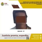 PAPANTLA: SENTENCIADO A 20 AÑOS DE PRISIÓN  POR EL DELITO DE HOMICIDIO DOLOSO