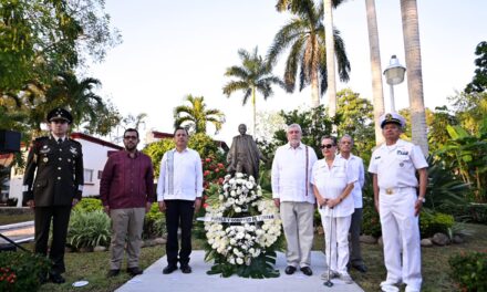 Tuxpan: Se conmemoró el 68 Aniversario de la Partida del Yate Granma, en el Museo de la Hermandad México-Cuba