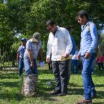 Tuxpan: El alcalde Dr. Jesús Fomperoza Torres visitó las comunidades Laja del Tubo y Monte Morelos para atender a las familias del campo