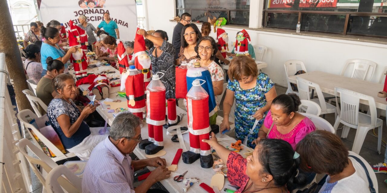 Exitosa Jornada Multidisciplinaria en la planta baja de presidencia municipal de Tuxpan