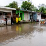 Gobierno de Tuxpan brindó atención inmediata a incidentes provocados por las lluvias y el “Norte” del Frente Frío N° 10