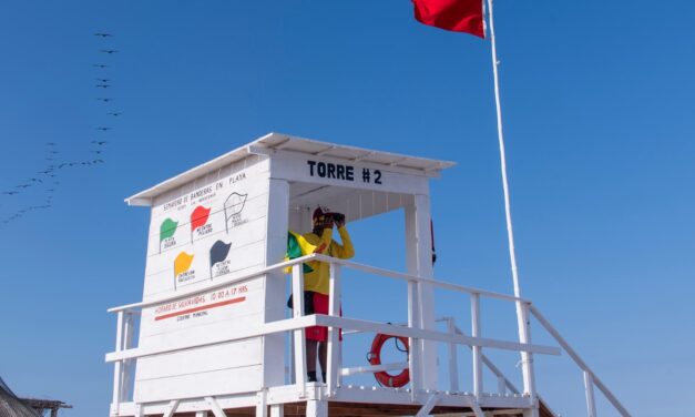 Tuxpan fortalece la seguridad en playas con la inauguración de la primera torre de vigilancia para guardavidas