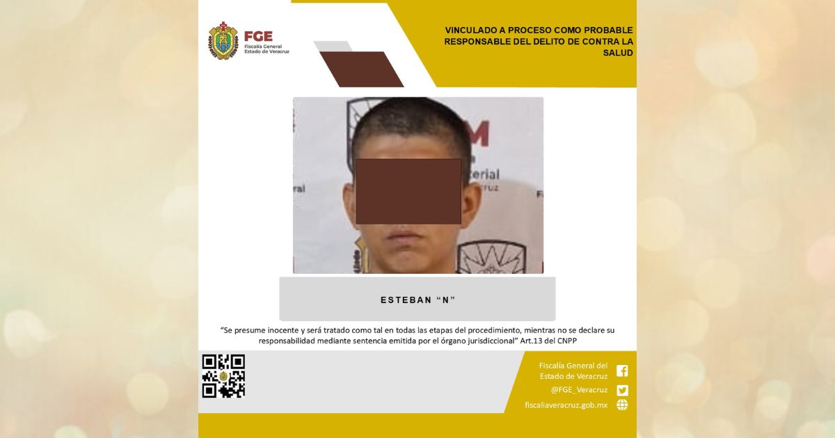 Misantla: Vinculado a proceso por delitos contra la salud