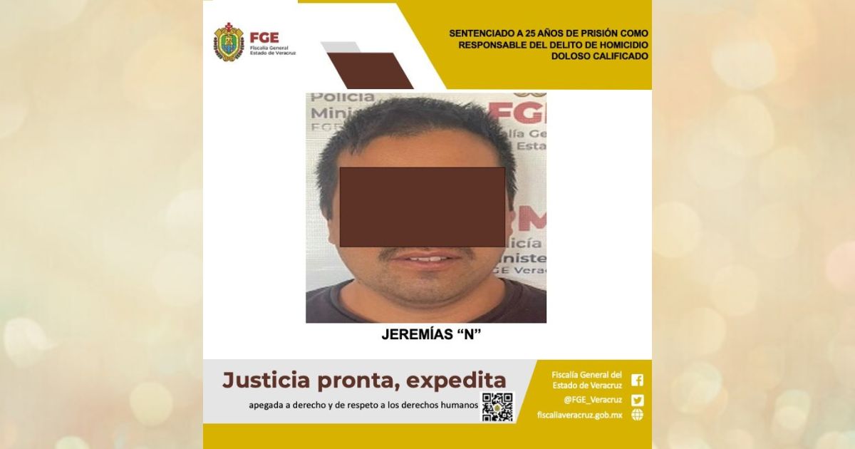 HUAYACOCOTLA: 25 AÑOS DE PRISIÓN POR EL DELITO DE HOMICIDIO DOLOSO 