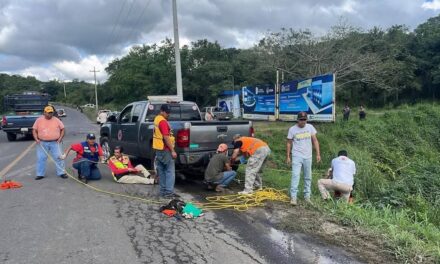 Encuentran segundo cadáver tras accidente en presa frente al Tecnológico de Cerro Azul
