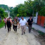 Tuxpan: El alcalde Dr. Jesús Fomperoza Torres realizó recorridos de atención ciudadana en la localidad San Antonio y las colonias Insurgentes, El Retiro y Cenecista