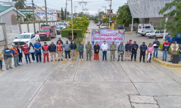  Inicia Operativo Guadalupe-Reyes en Álamo