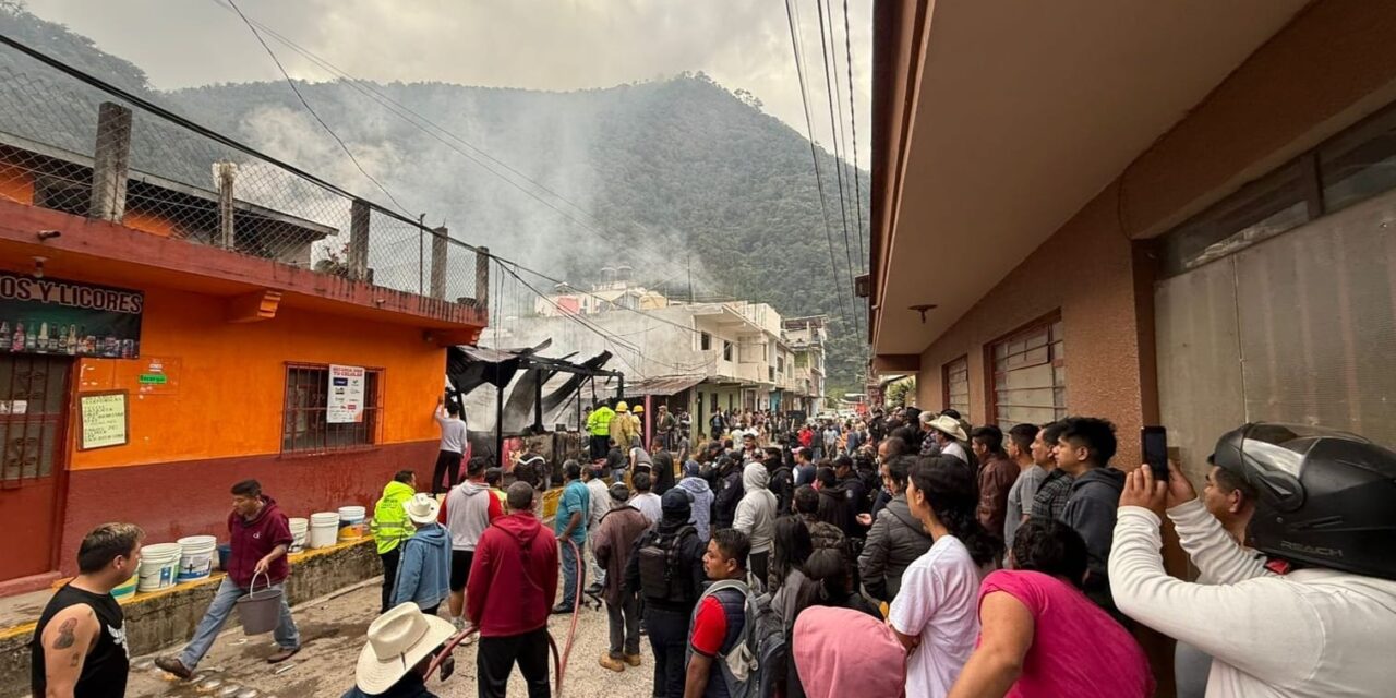 Tragedia en Zongolica: Niña de 6  años muere en incendio