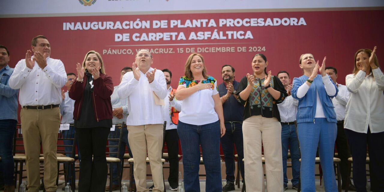 Gobernadora Rocío Nahle anuncia infraestructura estratégica para la zona norte