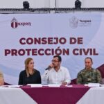 Sesionó el Consejo Municipal de Protección Civil de Tuxpan y se mantiene en alerta permanente por la temporada invernal