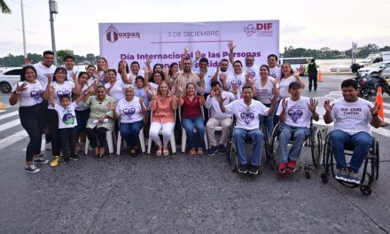 Gobierno y DIF Tuxpan seguirán trabajando para derribar las barreras de las Personas con Discapacidad