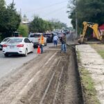 Gobierno de Tuxpan realizó importantes mejoras en la carretera a Tampico, tramo del Cuartel a la UV