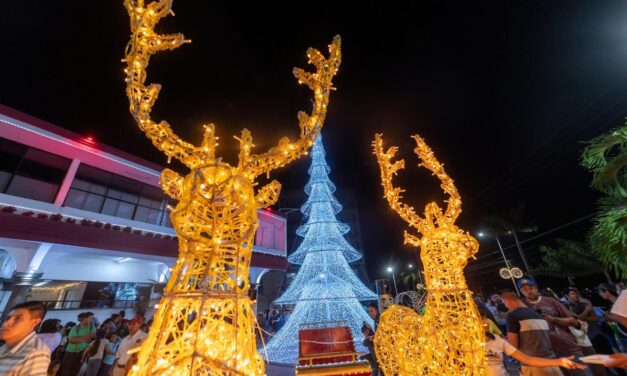 Se inauguró en Tuxpan la pista de hielo ante el júbilo de niñas, niños, adolescentes y jóvenes