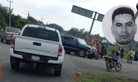 Fallece motociclista en Nochebuena: Fue atropellado en Potrero del Llano