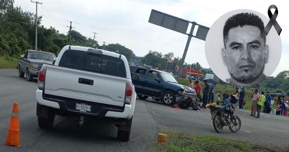 Fallece motociclista en Nochebuena: Fue atropellado en Potrero del Llano