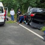 Bache provoca volcadura en la Tuxpan-Tampico: Dos lesionados