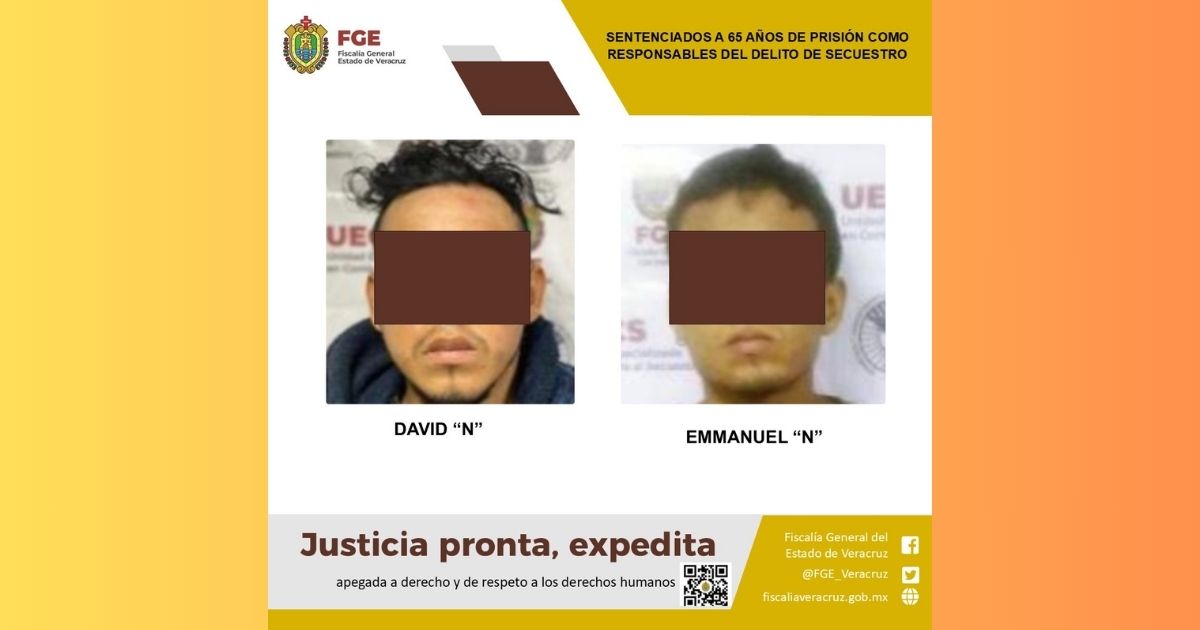 65 años de prisión por delito de secuestro en Martínez de la Torre