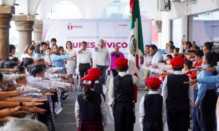 Tuxpan: Realizan Lunes Cívico por el Día Internacional de las Personas con Discapacidad