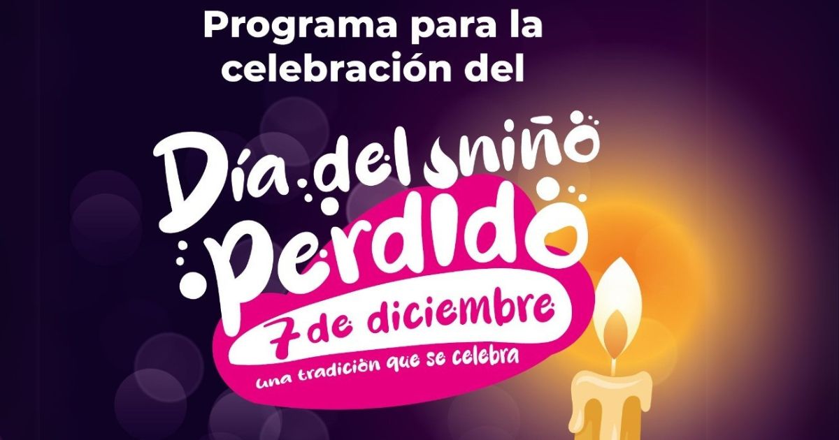 Tuxpan: Se celebrará el Día del Niño Perdido con un gran programa artístico y cultural