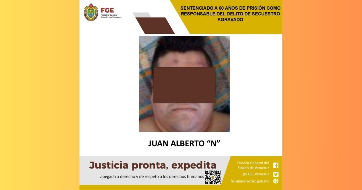 60 años de prisión por el delito de secuestro en Martínez de la Torre