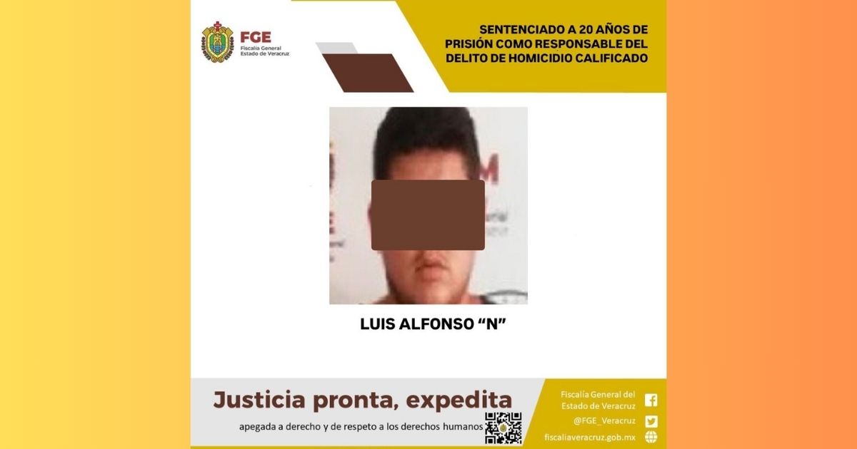 20 años de prisión por homicidio de periodista en Papantla
