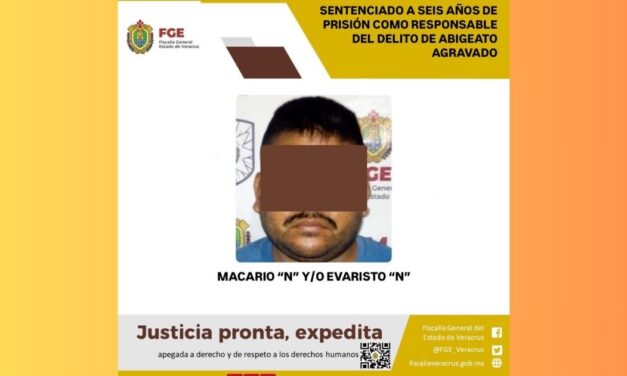 Seis años de prisión por abigeato en Álamo