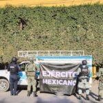 Ejército y Guardia Nacional recuperan vehículo con reporte de robo en Tihuatlán