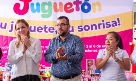 Inicia el “Juguetón” para llevar felicidad a la niñez tuxpeña en el Día de Reyes