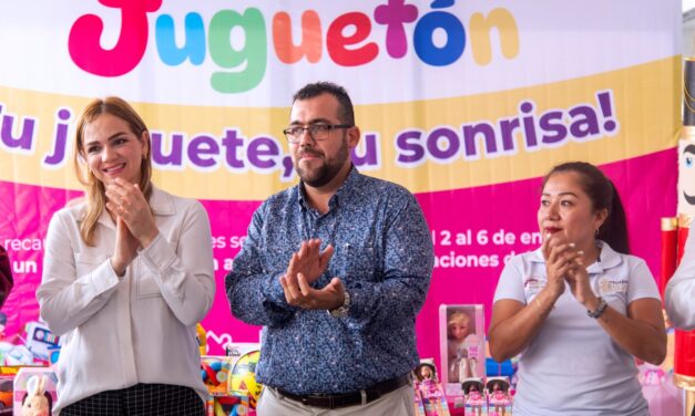 Inicia el “Juguetón” para llevar felicidad a la niñez tuxpeña en el Día de Reyes