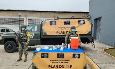 Batallón de Ingenieros de Combate Aplica Plan DN-III-E por Bajas Temperaturas en Cerro Azul