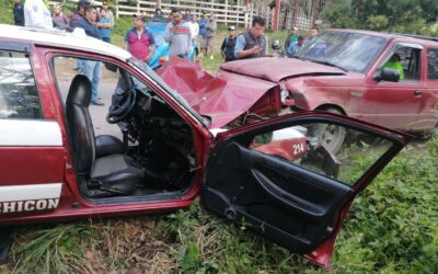  Taxista pierde la vida: Terrible accidente en la carretera Chicontepec-San Sebastián