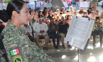 Cierra con broche de oro, la participación de la Banda de Música de la VI Región Militar.