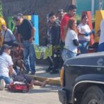 Atropellados en el centro de Potrero del Llano