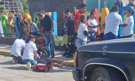 Atropellados en el centro de Potrero del Llano