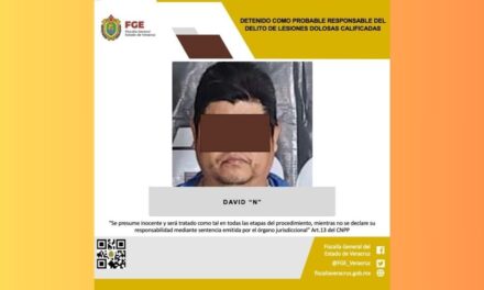 Sujeto es detenido en Tihuatlán por lesiones dolosas