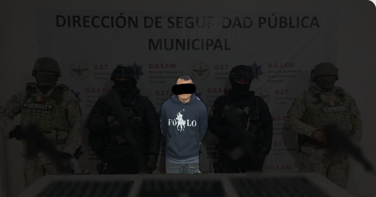 Detienen a individuo con presunta droga en Papantla