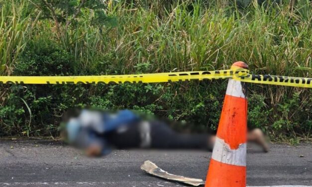 Auto fantasma  atropella a peatón en Tecolutla